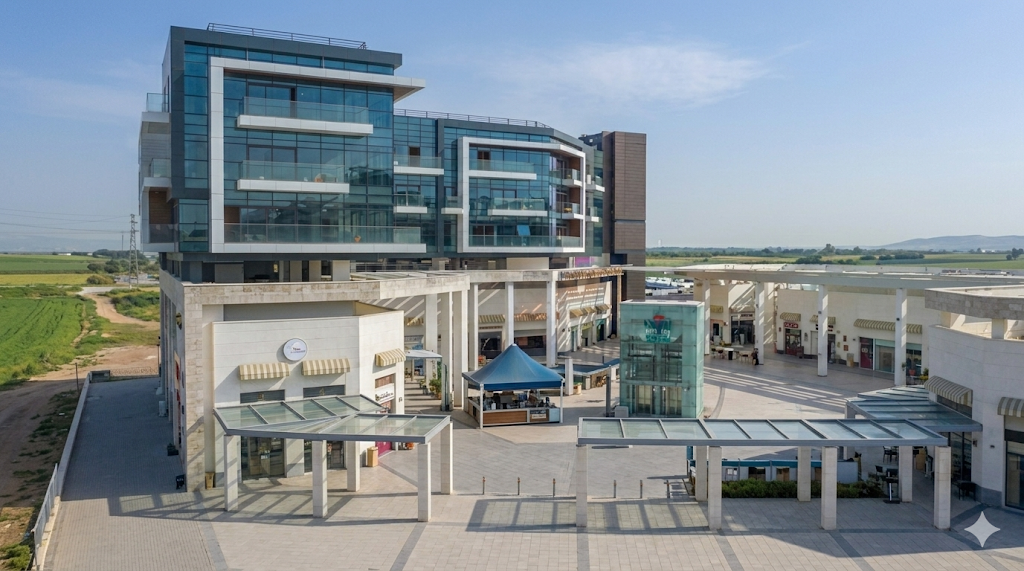 Modern tech campus building